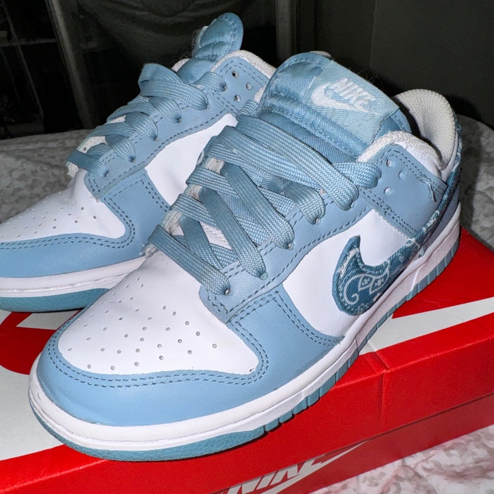 Nike Dunk Blue Paisley